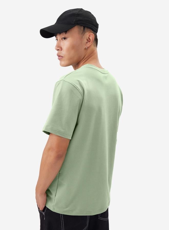 ذا سوليد ستور تيشيرت سادة بياقة دائرية - Image 5